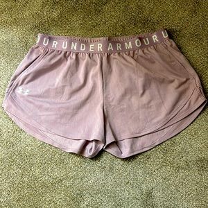 Purple Under Armour Shorts, Women’s XL